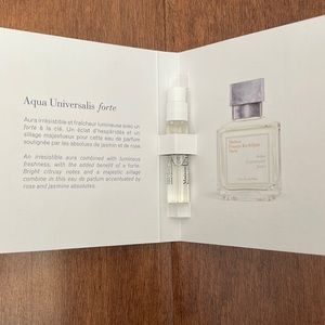 Maison Francis Kurkdjian aqua universalis forte sample